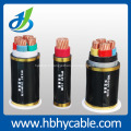 Câble d&#39;alimentation blindé isolé par câble d&#39;alimentation 10KV XLPE / PVC